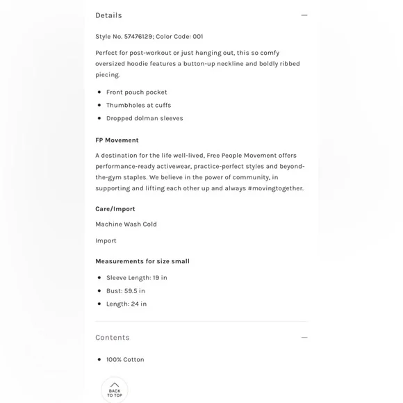 NWT Free People FP Movement Honey Dove Swaying Sunflowers Yellow Pullover Hoodie - Picture 9 of 13